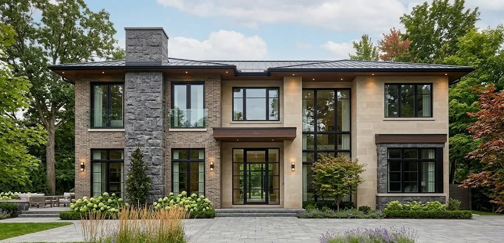 Brickwork & Stone Cladding for Exteriors | Durable, Low-Maintenance Home Designs