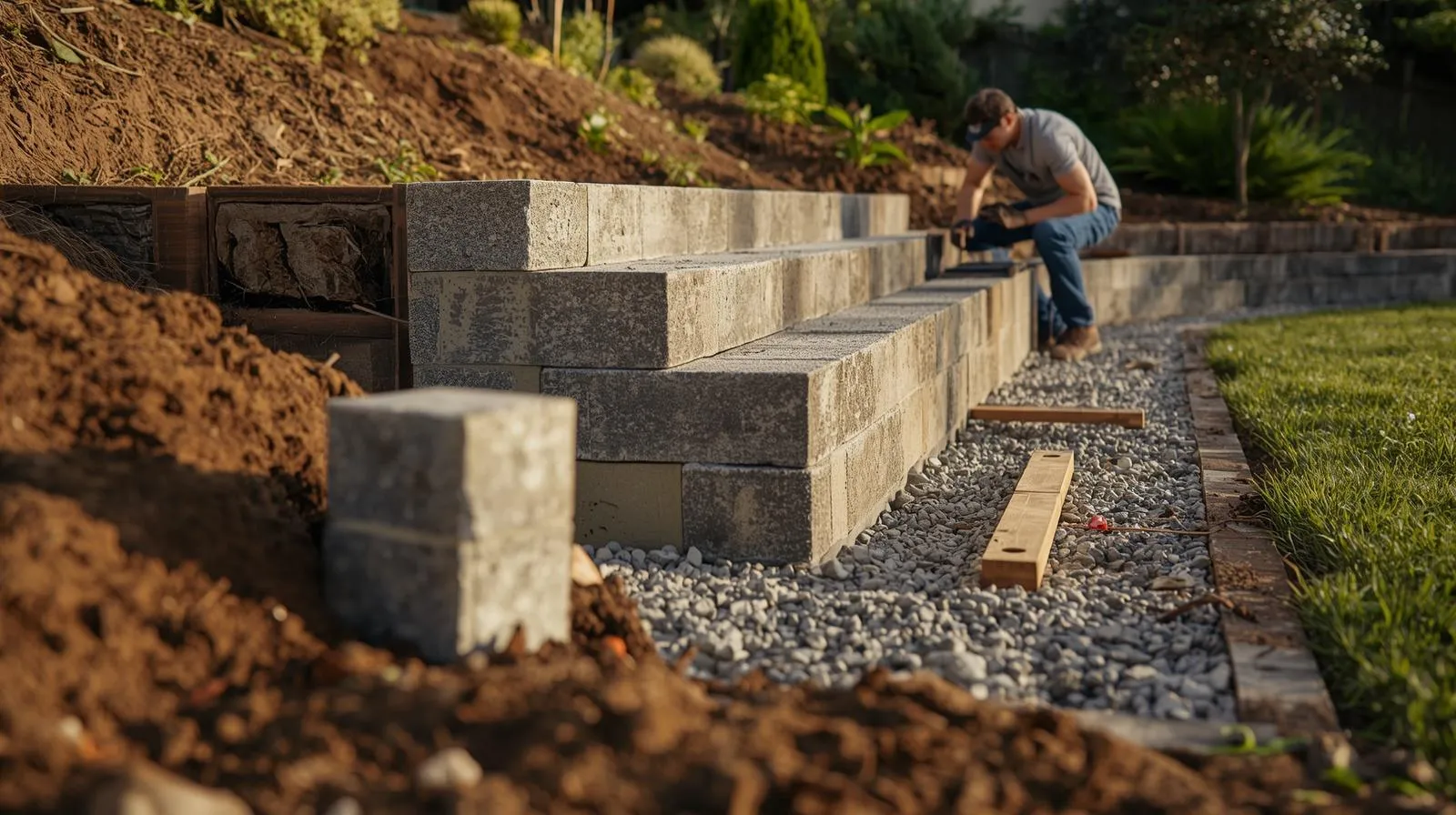 Retaining Wall Blocks Home Depot  Types, Prices & Tips | LandscapingGlobe