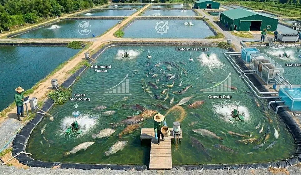 Fast-Growing Fish Species in Aquaculture Ponds for High Profit Farming