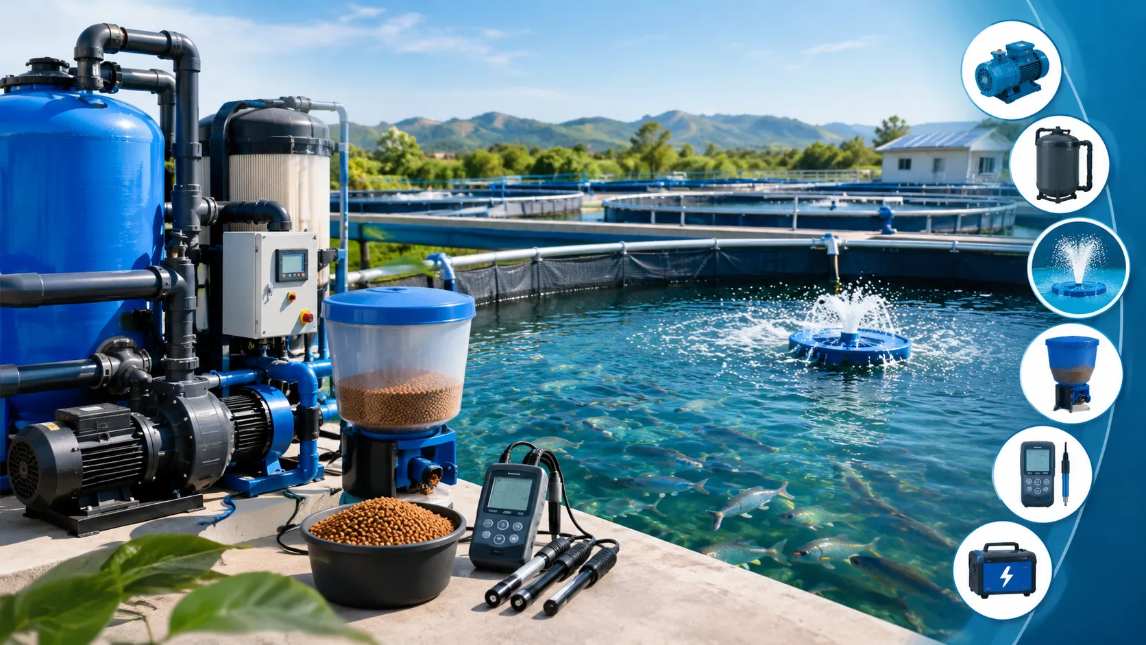 How to Select Aquaculture Equipment for Large-Scale Farms