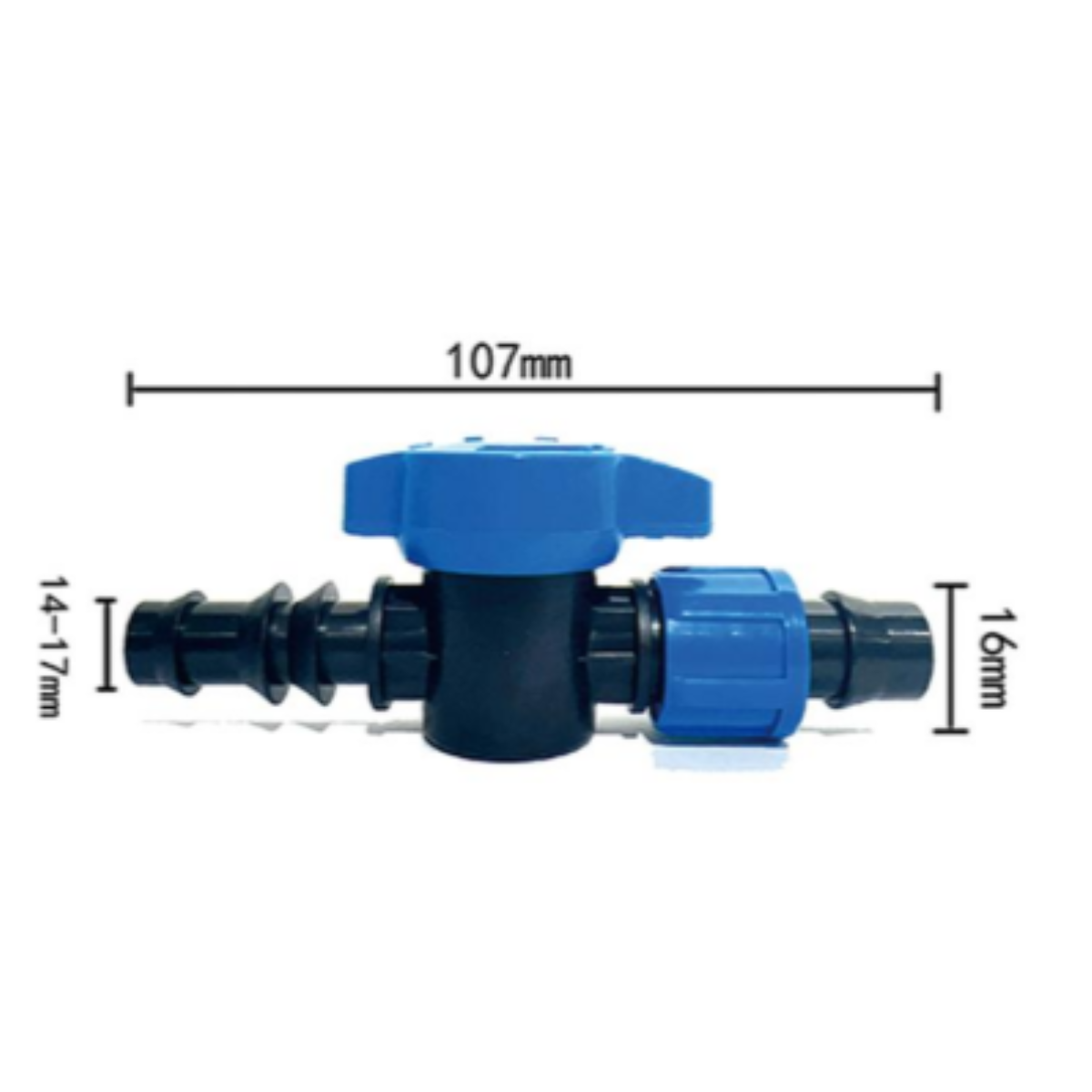 Multifunctional Pipe Valve (14mm-17mm to 16mm) / 多功能管带阀