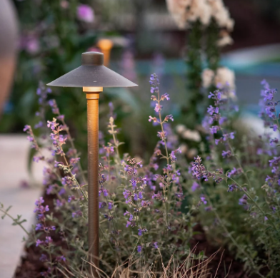 Tulay BH 18" Brass Path Light – Antique Brass