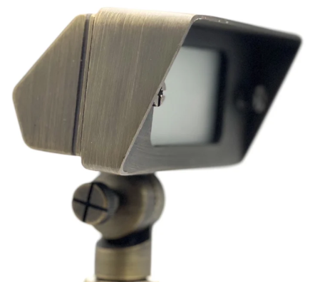 Tulay Brass Squared Flood Light
