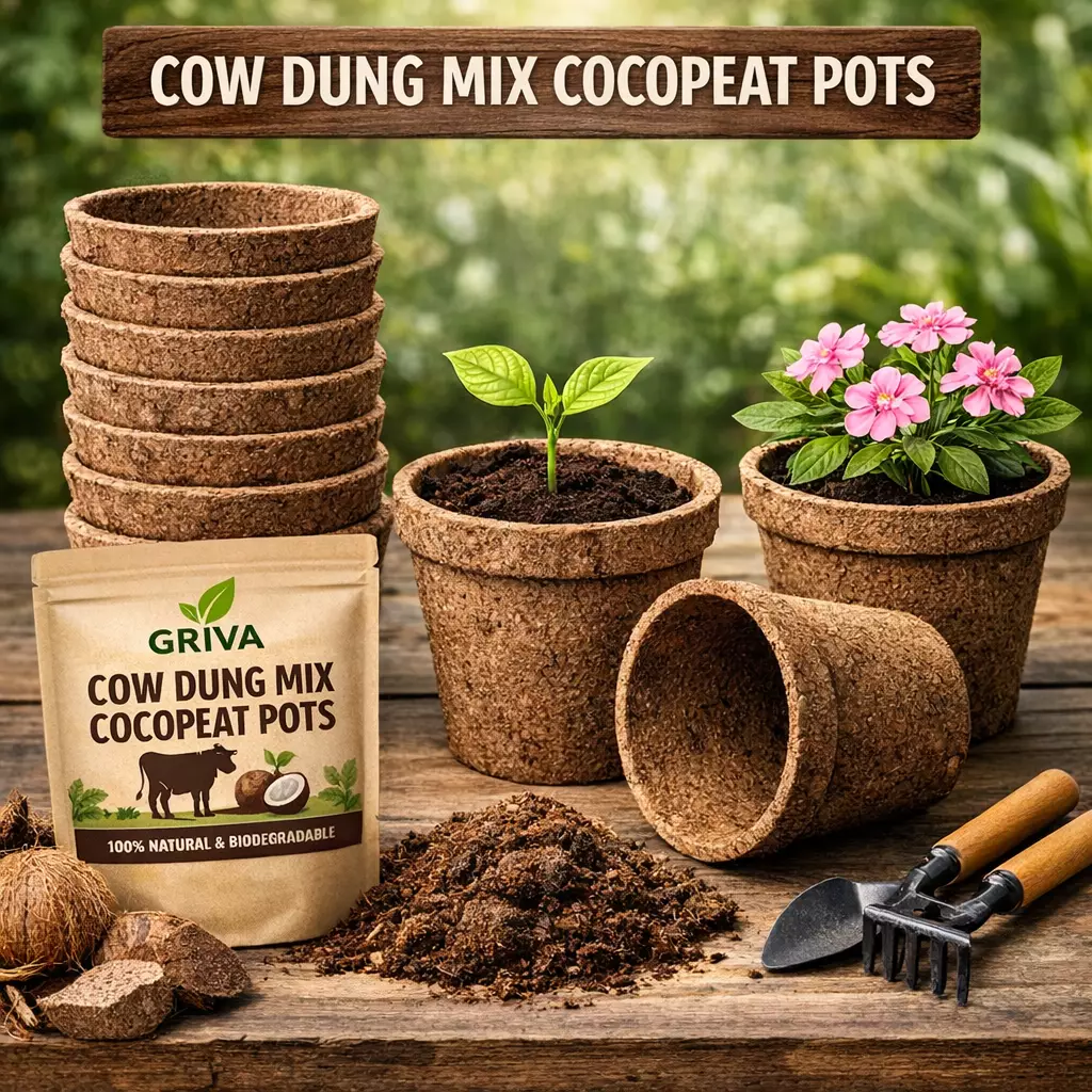 Cow-Dung Pots