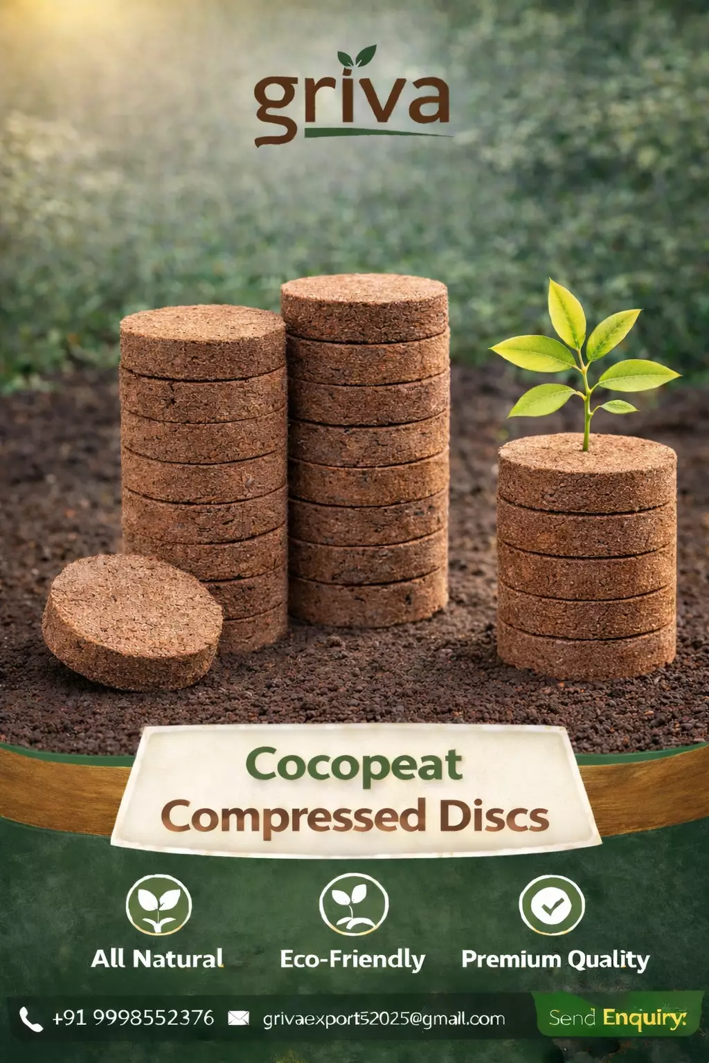 Compressed Coco-Discs (Pre-seeded)