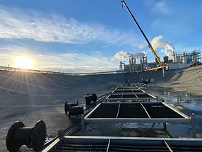 Cement Plant Process Pond Aeration for Odour Reduction